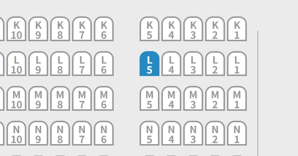 希望座席の選択【ワタシアターで映画チケットを予約する方法（e席リザーブ）】