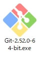 Git for Windows/x64 Setupの実行