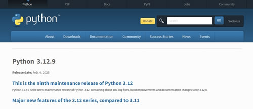 Python 3.12.9下にスクロール